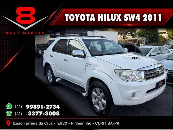 TOYOTA HILUX SW4 4.0 SRV 4X4 V6 24V GASOLINA 4P AUTOMÁTICO